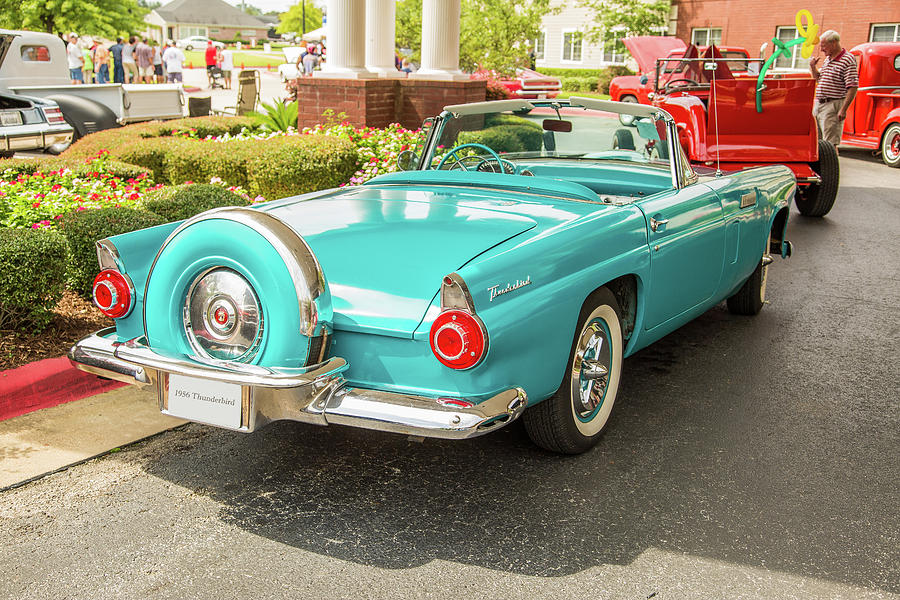 1956 Ford Thunderbird 5510.12 Photograph by M K Miller