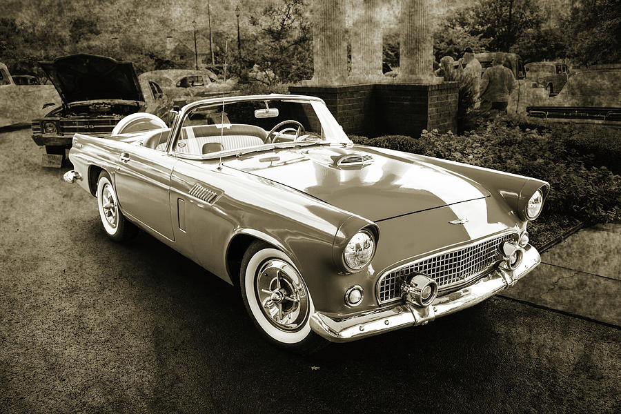 1956 Ford Thunderbird 5510.53 Photograph by M K Miller