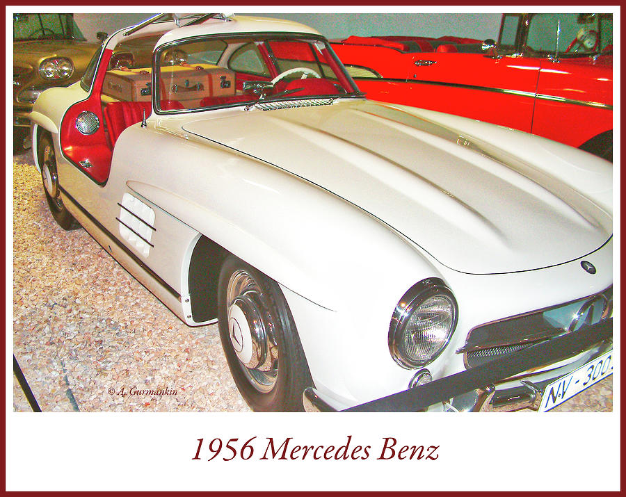 1956 Mercedes Benz Photograph by A Macarthur Gurmankin