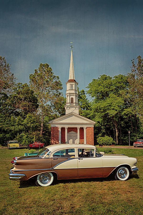1956 Oldsmobile Super 88 Photograph by Susan Rissi Tregoning
