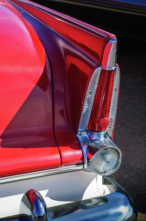 1956 Plymouth Tail Light -ck0233c Photograph by Jill Reger - Fine Art ...