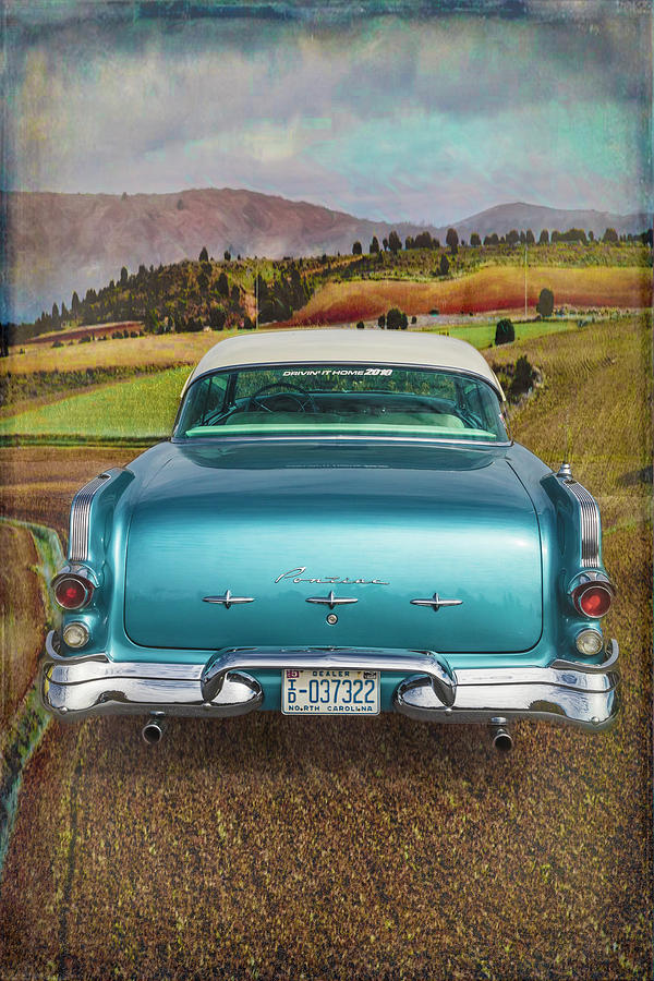 1956 Pontiac Drive in the Country Photograph by Debra and Dave Vanderlaan