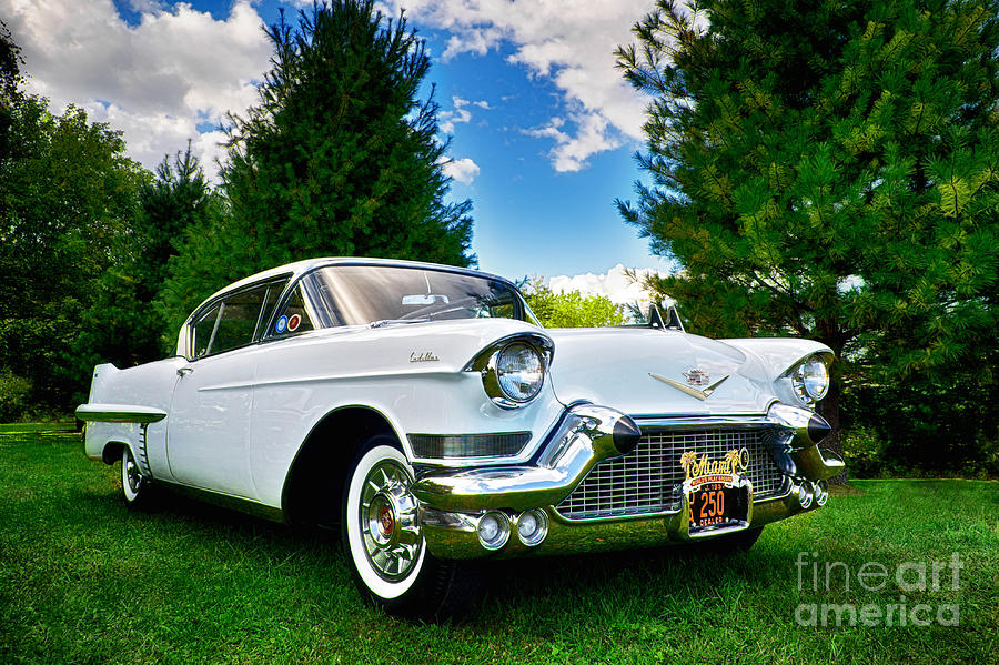 1957 Cadillac Photograph by Mark Miller