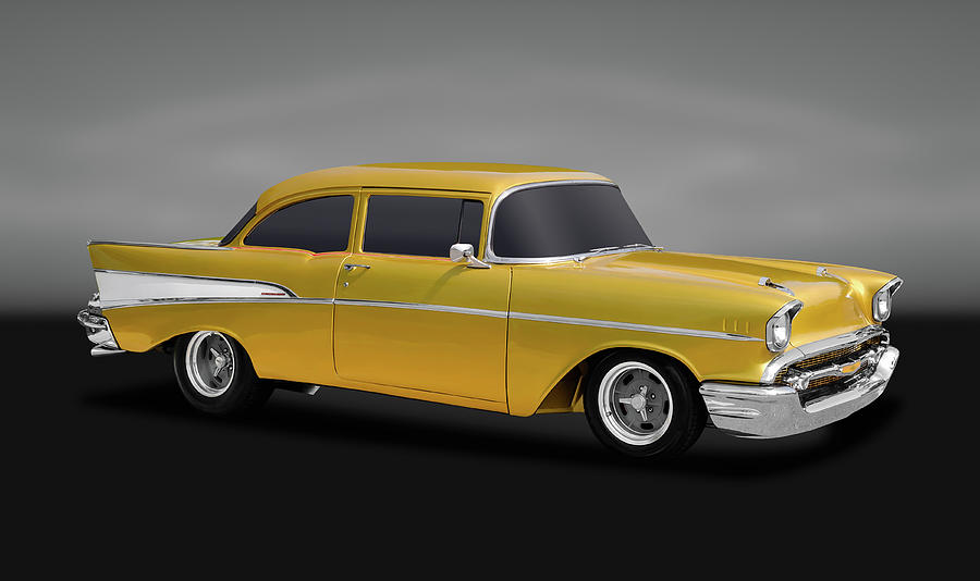 1957 Chevrolet 210 Delray - 1957chev210delraygry170425 Photograph by ...