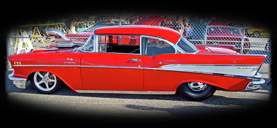 1957 Chevrolet Bel-Air - Beast Mode 001 Photograph by George Bostian