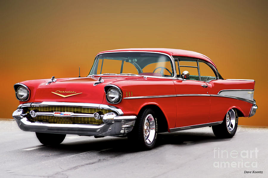 1957 Chevrolet Bel Air I Photograph by Dave Koontz - Fine Art America