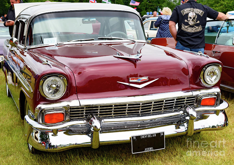 1957 Chevy Belair Photograph by Colin Rayner