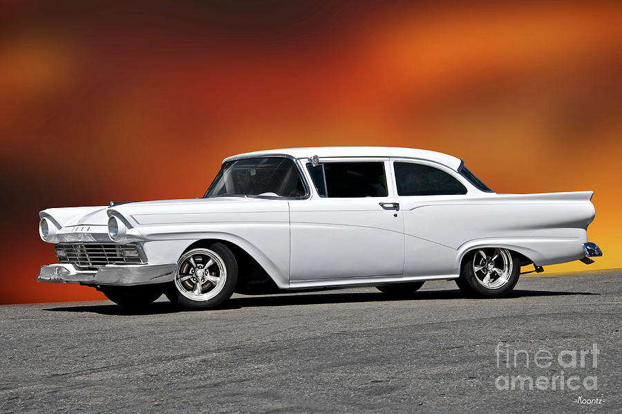 1957 Ford Business Coupe I Photograph by Dave Koontz