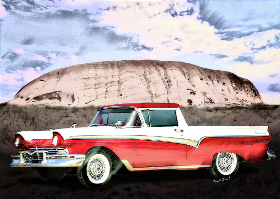 1957 Ford Ranchero 1st Generation Photograph by Chas Sinklier
