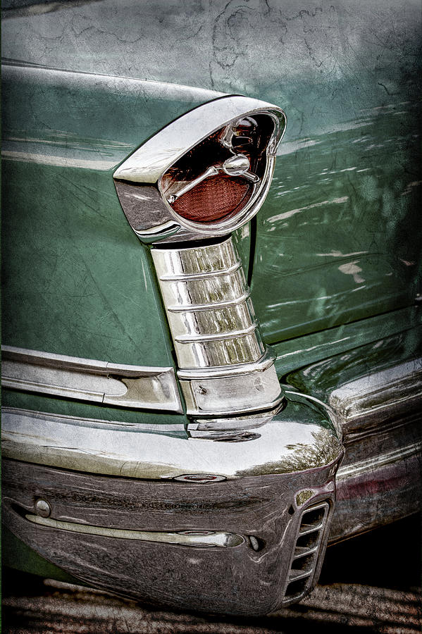 1957 Oldsmobile 98 Starfire Convertible Taillight -2912ac Photograph by Jill Reger
