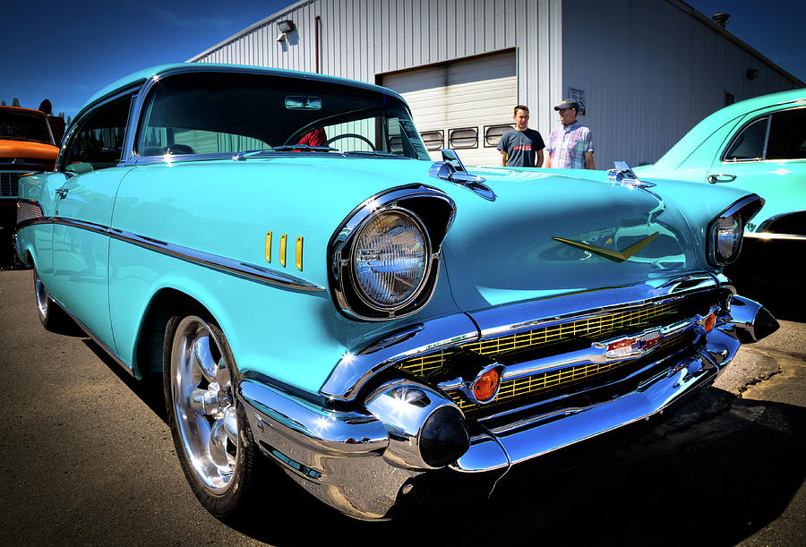 1957 Vintage Chevy Photograph by David Patterson