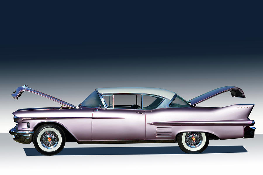 1958 Cadillac Photograph by Bill Dutting