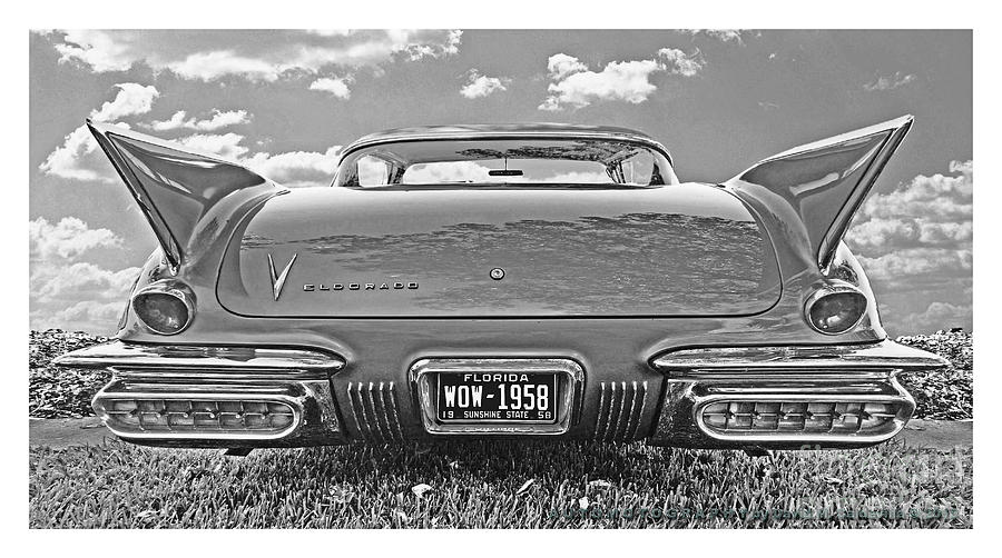 1958 Cadillac Eldorado Biarritz Digital Art by David Caldevilla