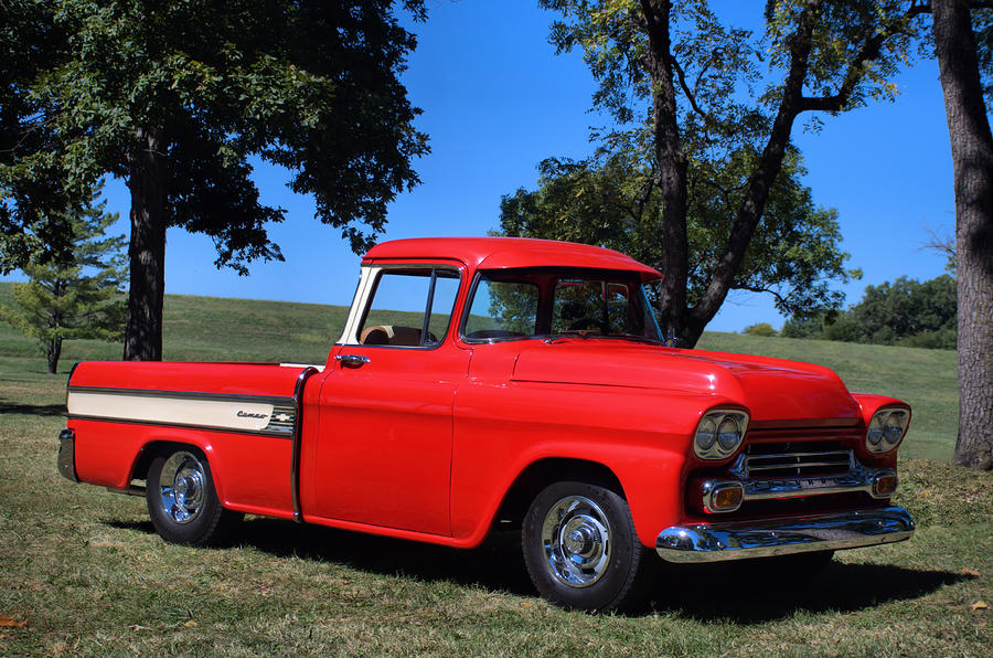 1958 Chevrolet Cameo Pickup Photograph by Tim McCullough