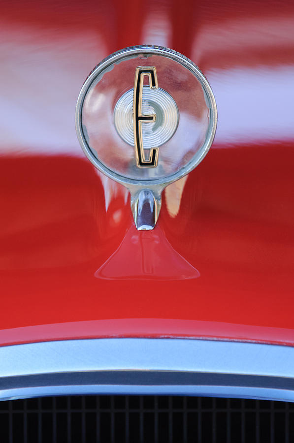 1958 Edsel Ranger Hood Ornament 2 Photograph by Jill Reger