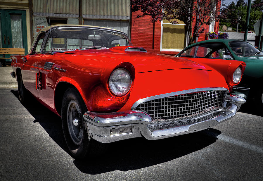 1957 Ford Thunderbird Photograph by David Patterson