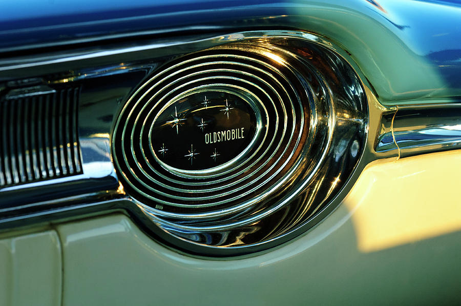 1958 Oldsmobile 98 Dashboard Photograph by Jill Reger