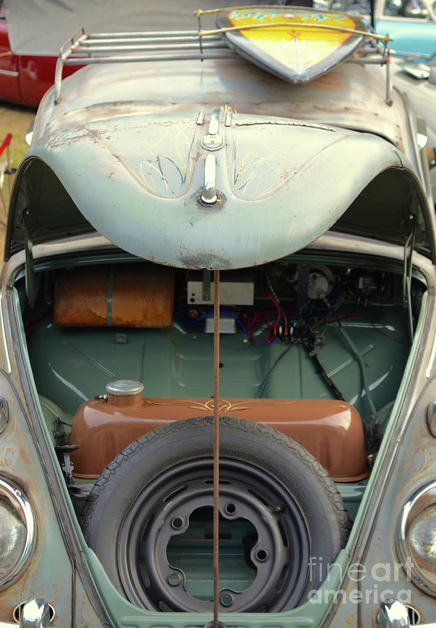 1958 Volkswagen Beetle Surf Rod Photograph by Jason Freedman