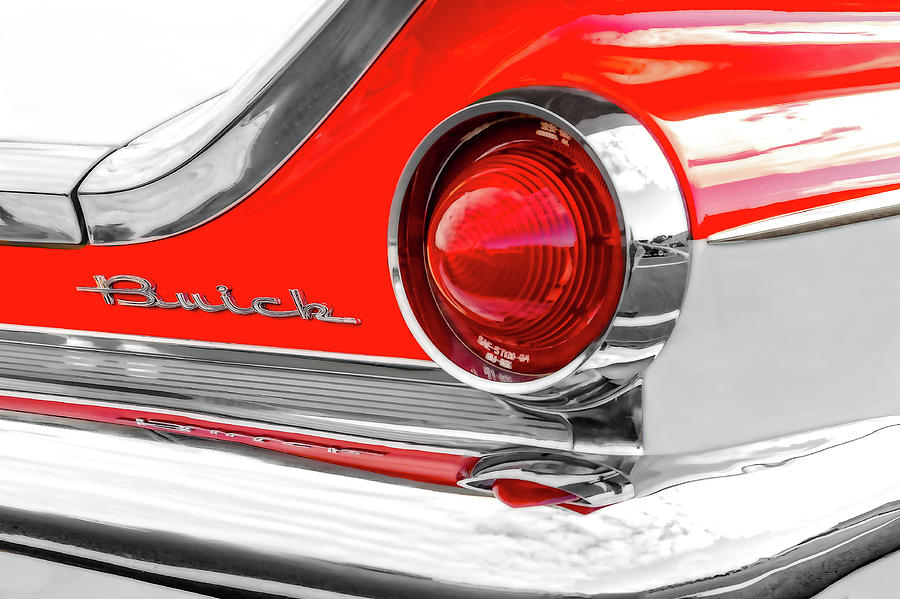 1959 Buick Electra 225 Convertible Rear Detail Photograph by Frank J Benz