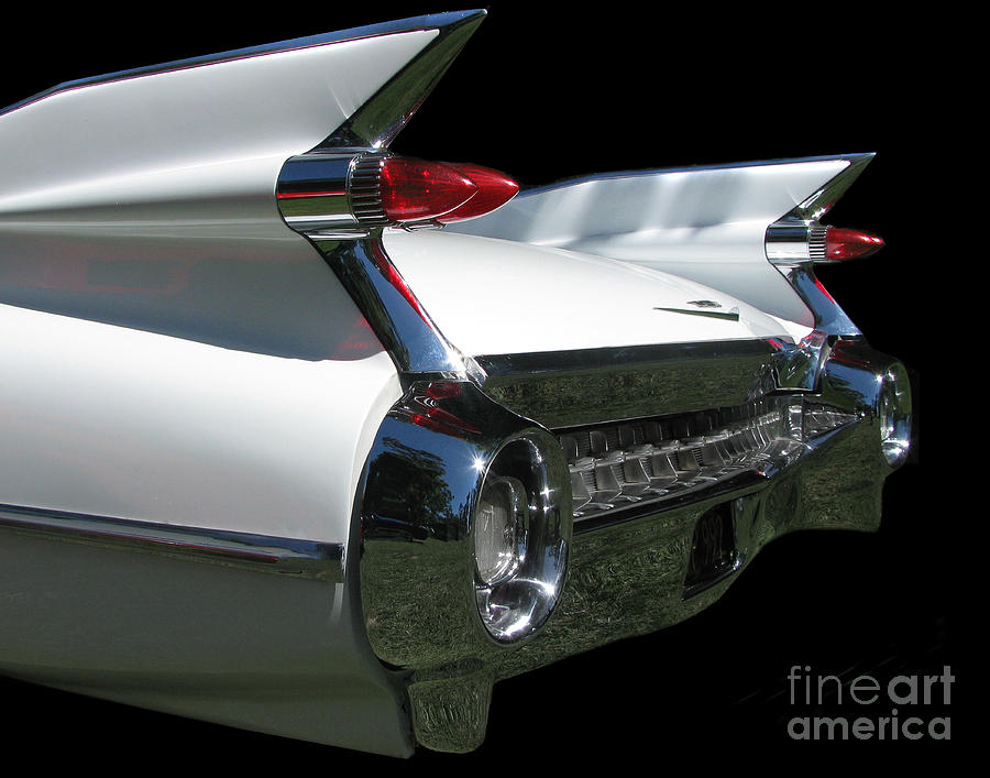 Transportation Photograph - 1959 Cadillac Tail by Peter Piatt