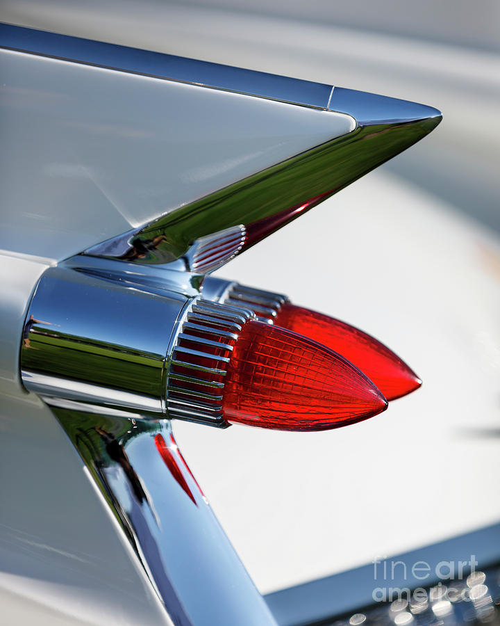 1959 Cadillac Taillight Photograph by Dennis Hedberg
