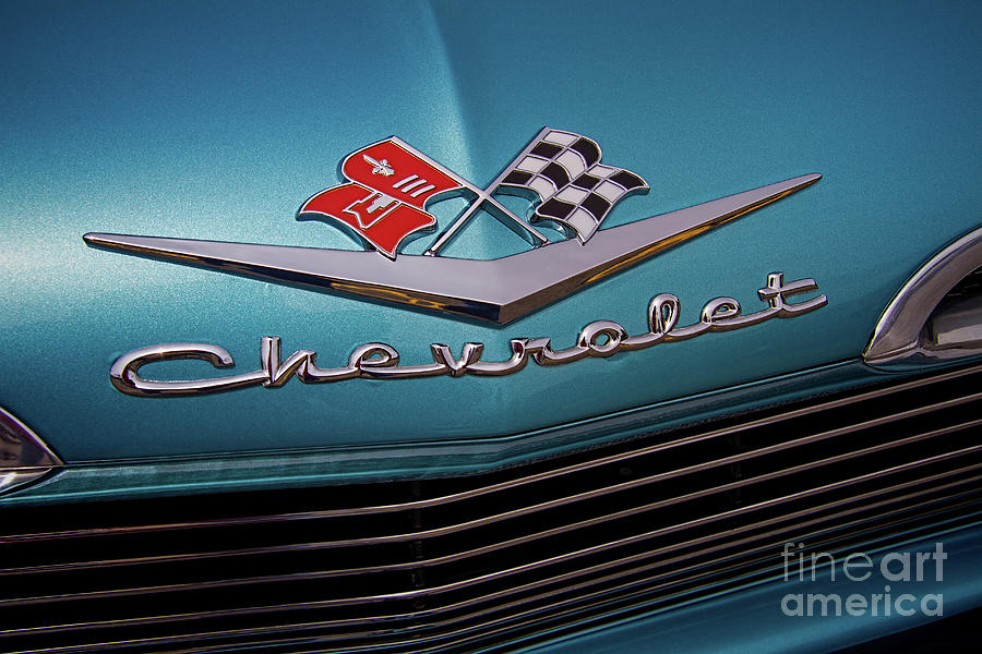 1959 Chevrolet Impala Hood Emblem Photograph by Nick Gray - Fine Art ...