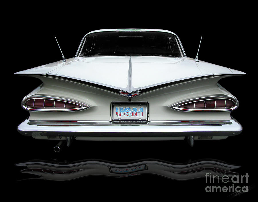 Transportation Photograph - 1959 Chevrolet Impala by Peter Piatt