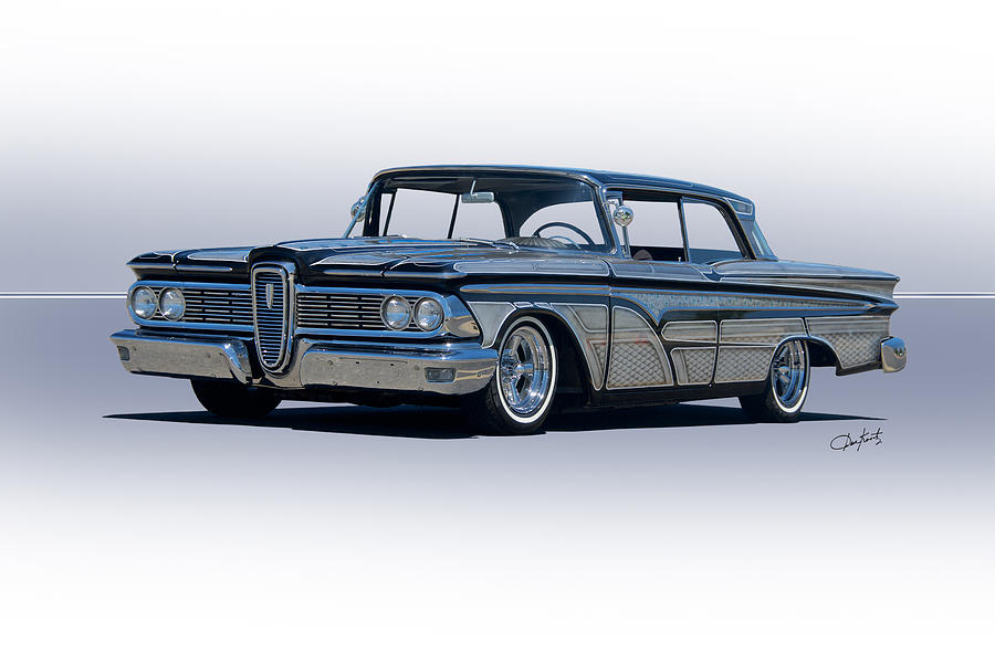 1959 Edsel 'Custom' Ranger Photograph by Dave Koontz - Pixels