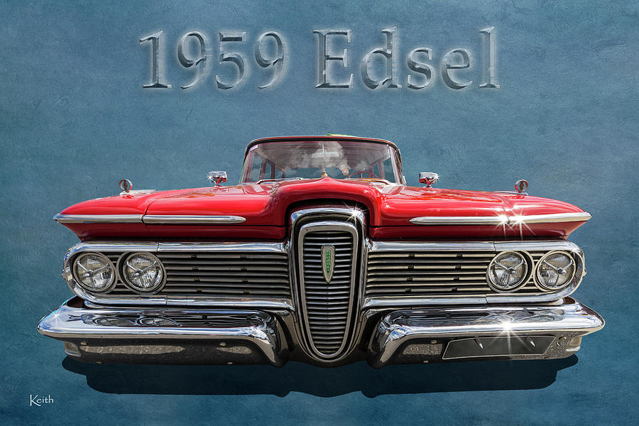 1959 Edsel Photograph by Keith Hawley