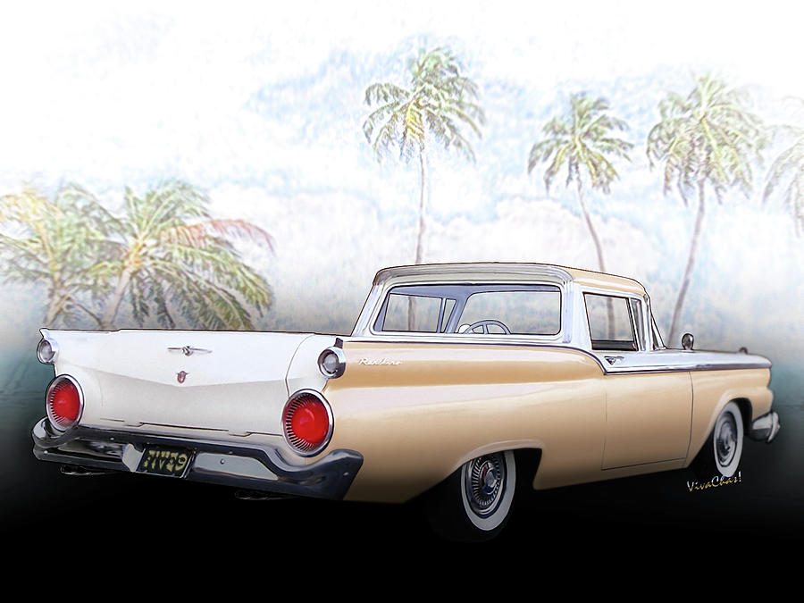 1959 Ford Ranchero 1st Generation Photograph by Chas Sinklier