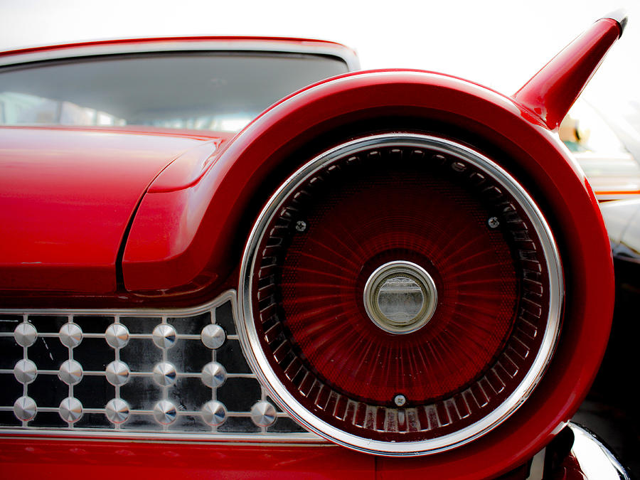1959 Ford t-bird Photograph by Neil Pankler
