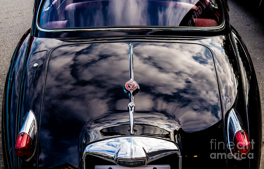 Rear View 1959 Jaguar Photograph by M G Whittingham