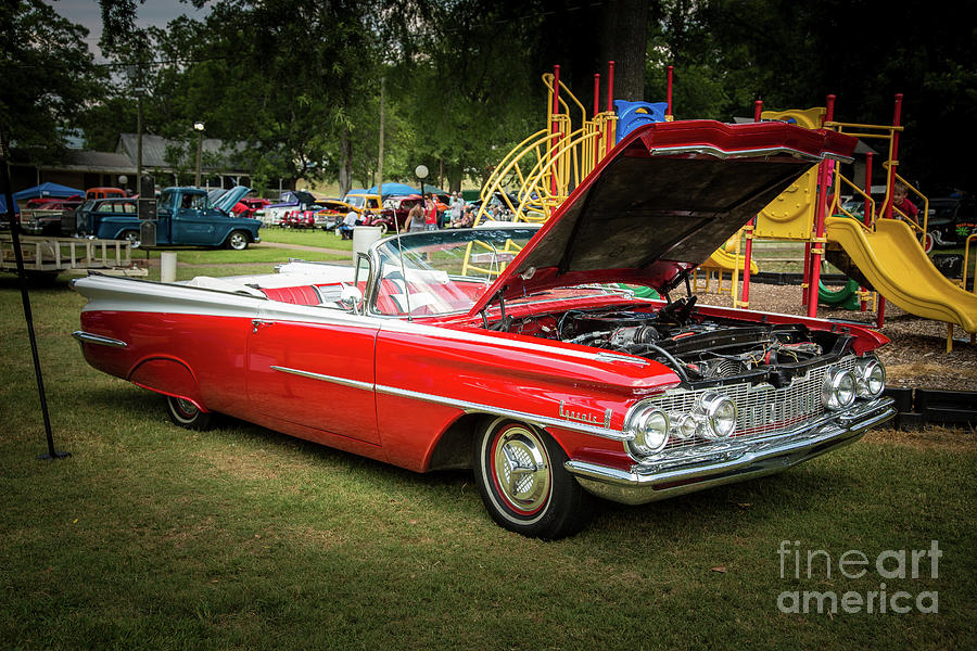 1959 Oldsmobile Convertible 5539.07 Photograph by M K Miller