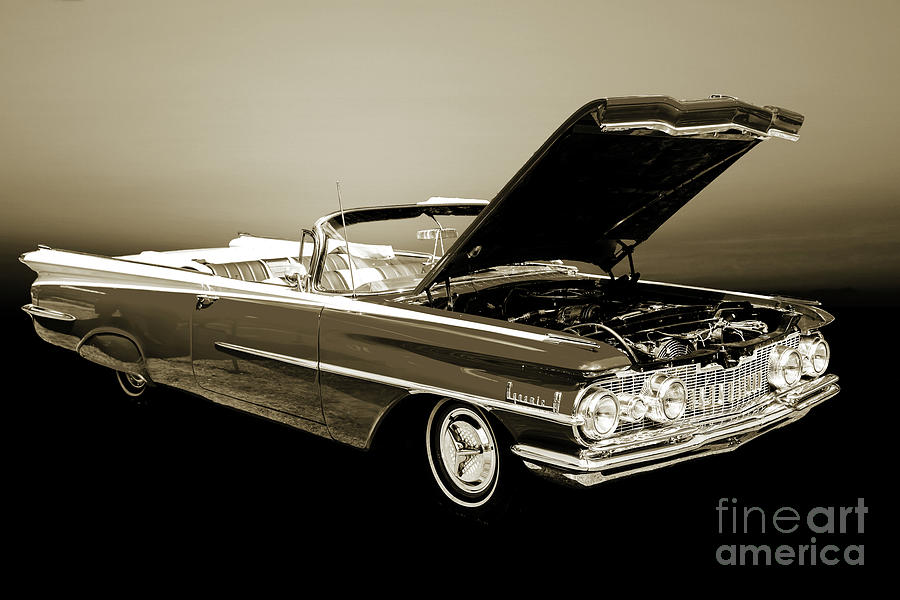 1959 Oldsmobile Convertible 5539.14 Photograph by M K Miller