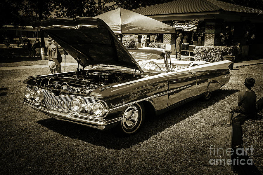 1959 Oldsmobile Convertible 5539.18 Photograph by M K Miller