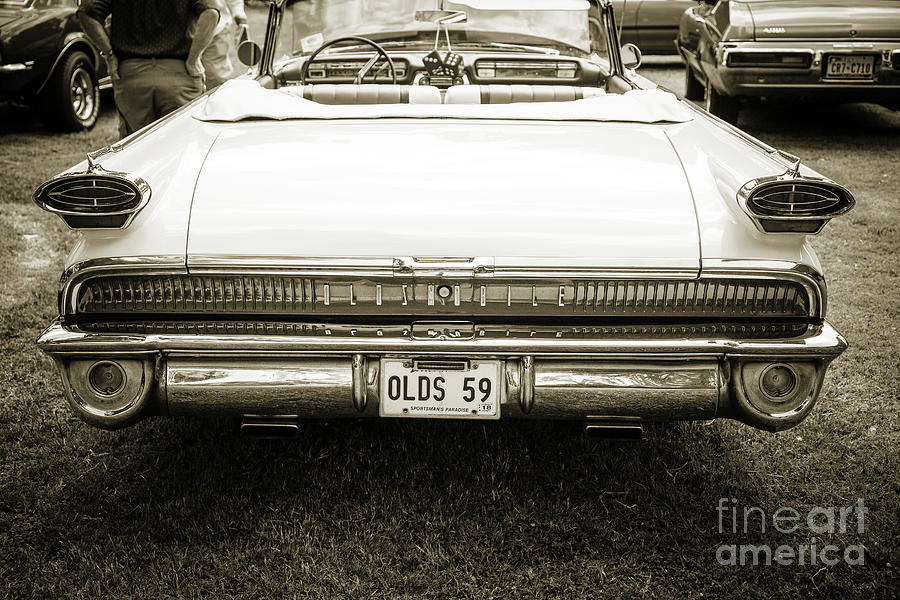 1959 Oldsmobile Convertible 5539.22 Photograph by M K Miller