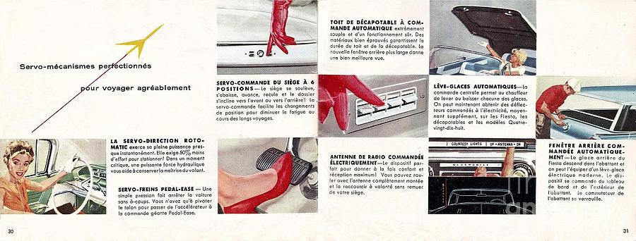 Car Painting - 1959 Oldsmobile Prestige Brochure page 30 and 31 by Vintage Collectables