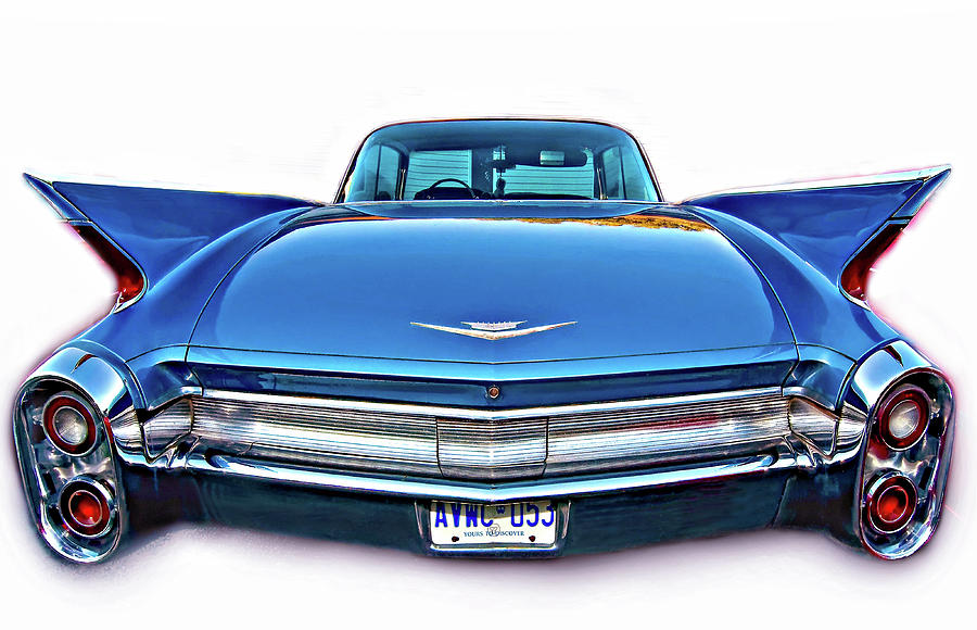 1960 Cadillac - When Chrome Ruled Photograph by Steve Harrington