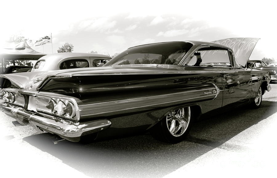 1960 Chevy Impala Photograph by Linda Bianic