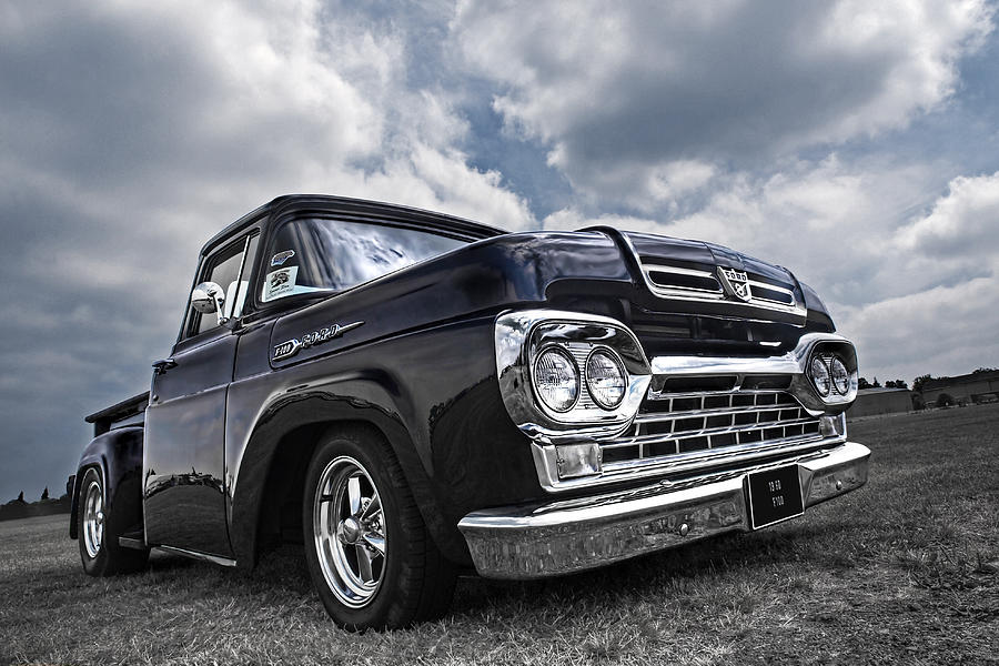 1960 Ford F100 Truck Photograph by Gill Billington