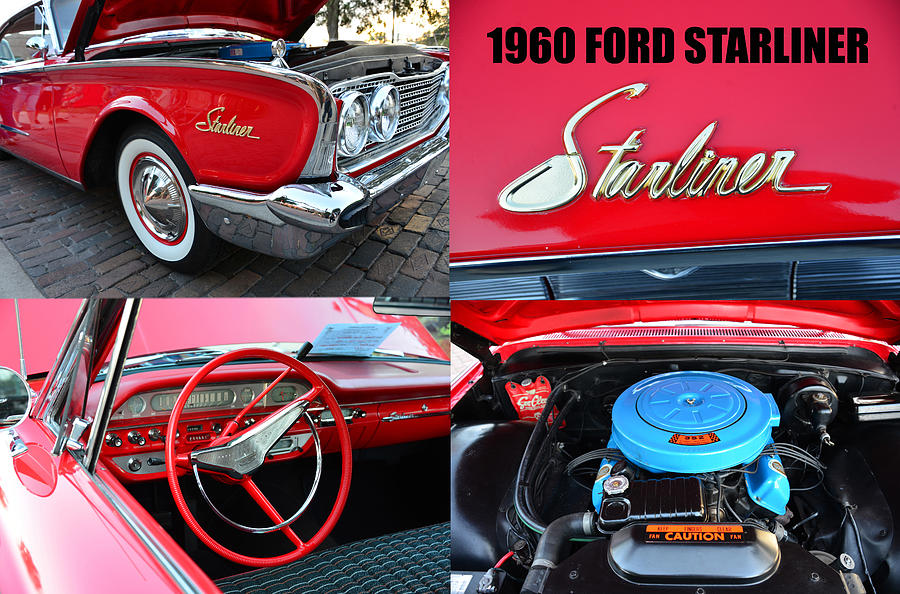 1960 Ford Starliner A Photograph by David Lee Thompson