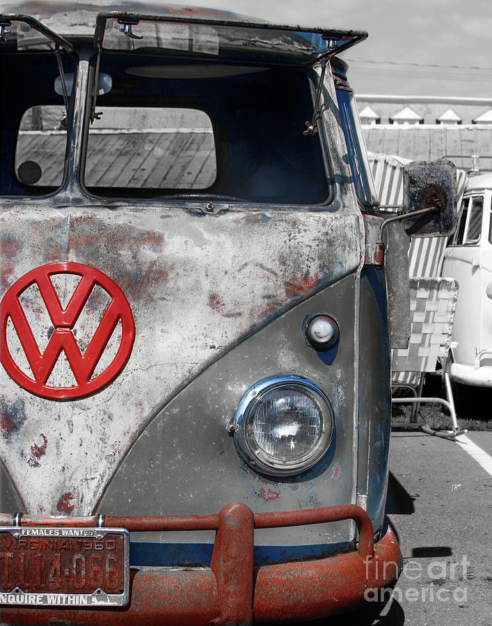 Vw Photograph - 1960 by Steven Digman Vw Photograph - 1960 by Steven Digman
