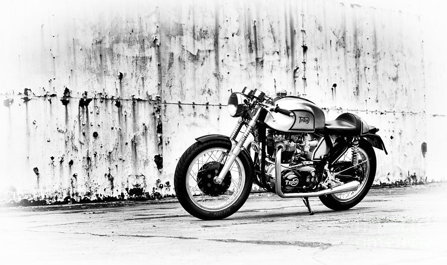 1960 Triton Cafe Racer Photograph by Tim Gainey