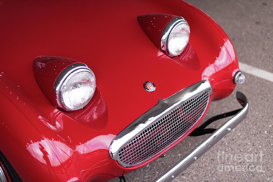 1961 Austin Healey Sprite Photograph by Rees Candee