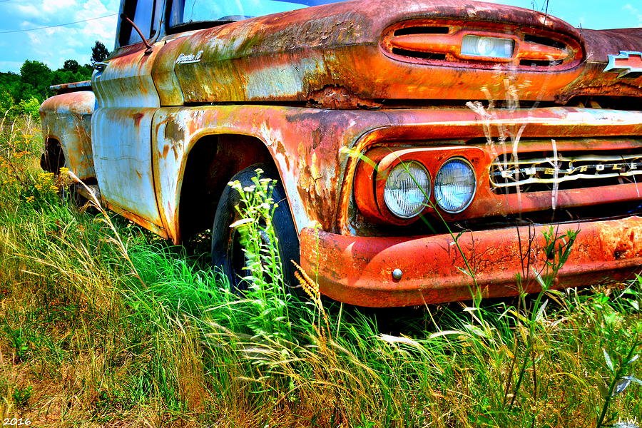 1961 Chevrolet Apache 10 5 Photograph by Lisa Wooten