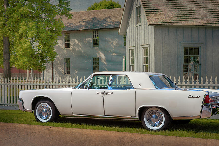 1961 Lincoln Continental Photograph by Susan Rissi Tregoning