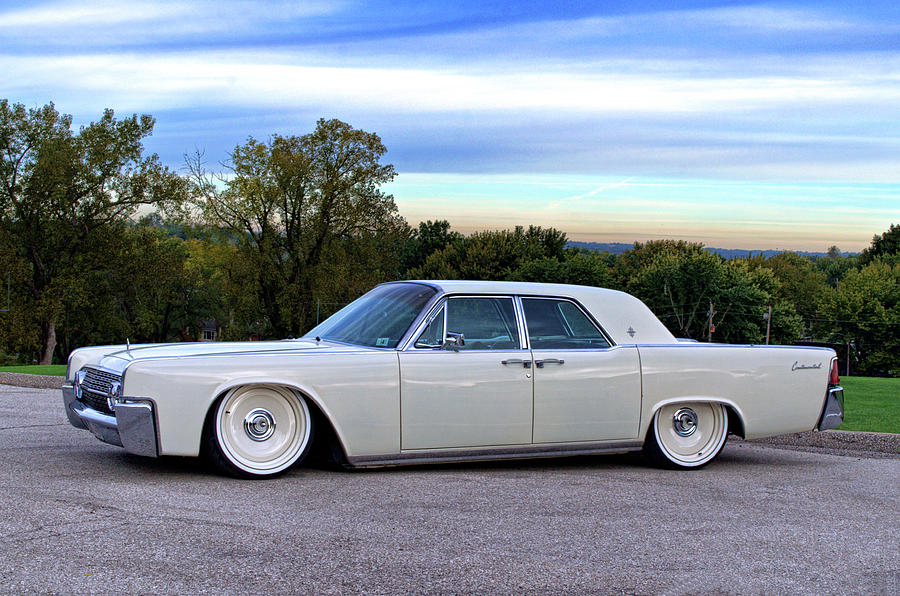 1961 Lincoln Continental Photograph by Tim McCullough
