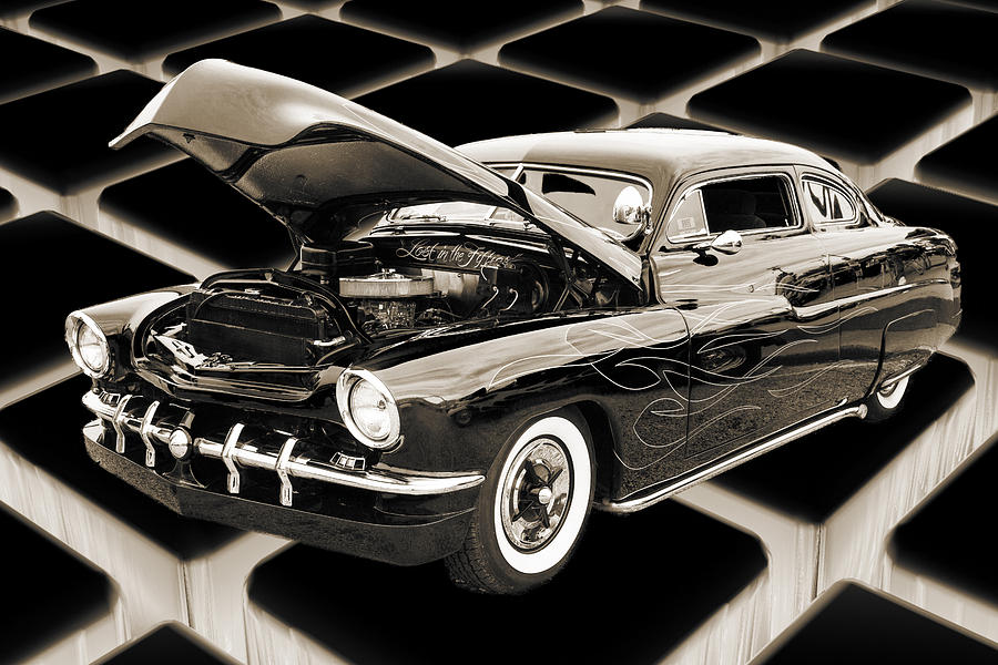 1951 Mercury Classic Car Photograph 002.01 Photograph by M K Miller