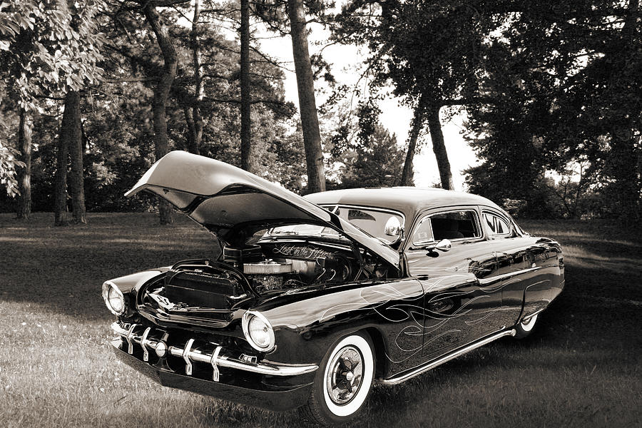 1951 Mercury Classic Car Photograph 006.01 Photograph by M K Miller