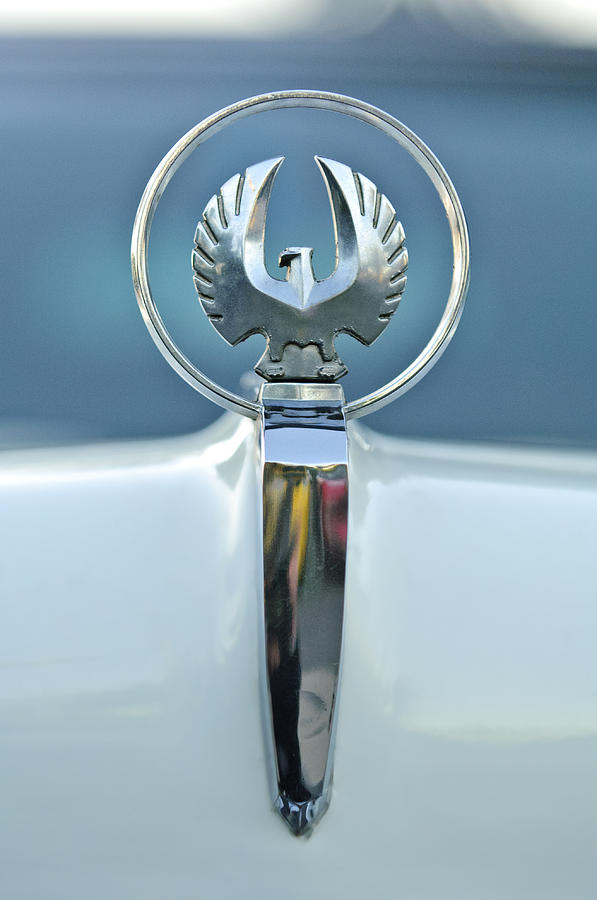 1962 Chrysler Imperial Hood Ornament Photograph by Jill Reger